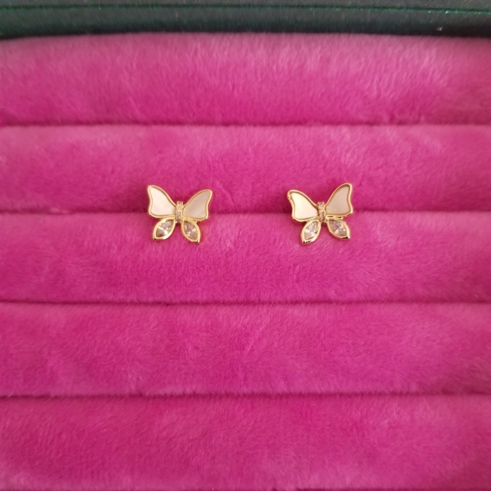 Lilly Pulitzer Butterfly Earrings - Picture 3 of 4